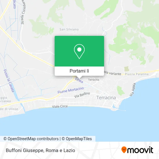 Mappa Buffoni Giuseppe