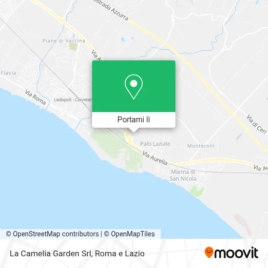 Mappa La Camelia Garden Srl