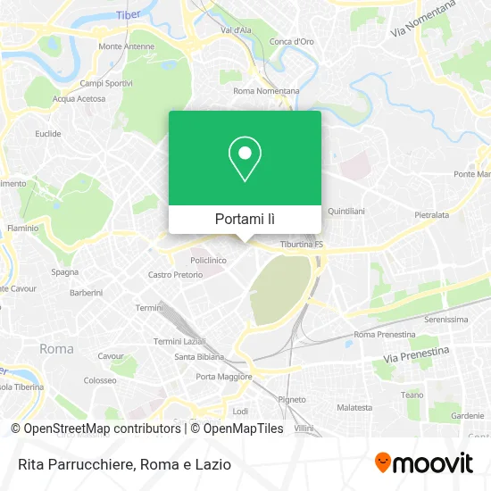 Mappa Rita Parrucchiere