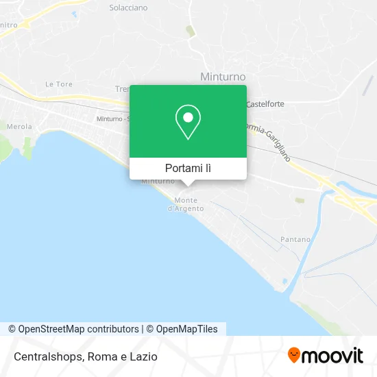 Mappa Centralshops