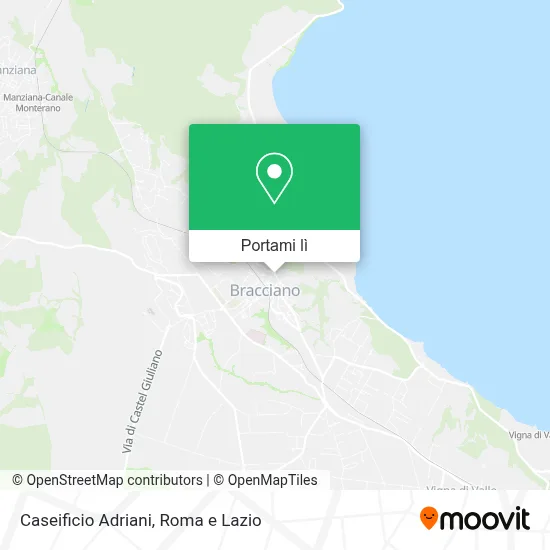 Mappa Caseificio Adriani