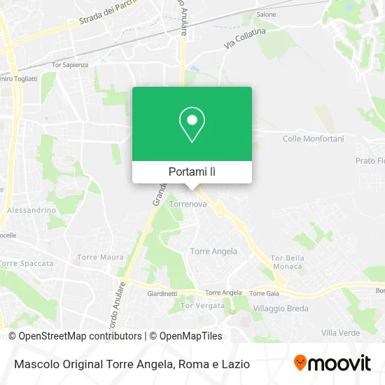Mappa Mascolo Original Torre Angela