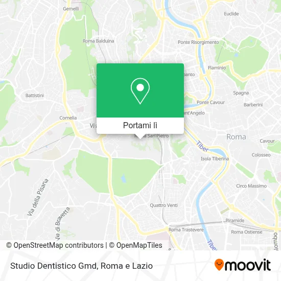 Mappa Studio Dentistico Gmd