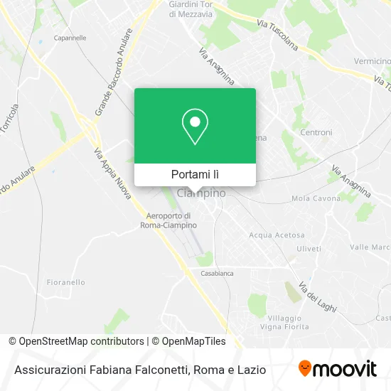 Mappa Assicurazioni Fabiana Falconetti