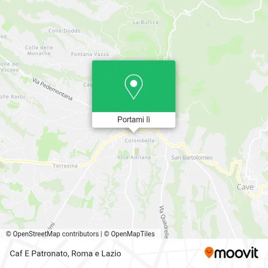 Mappa Caf E Patronato