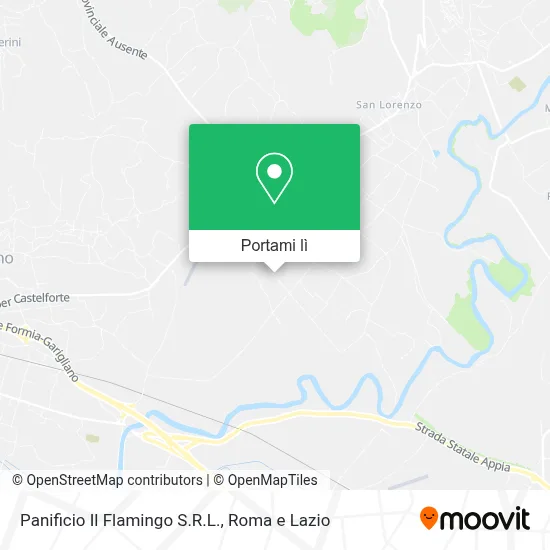 Mappa Panificio Il Flamingo S.R.L.