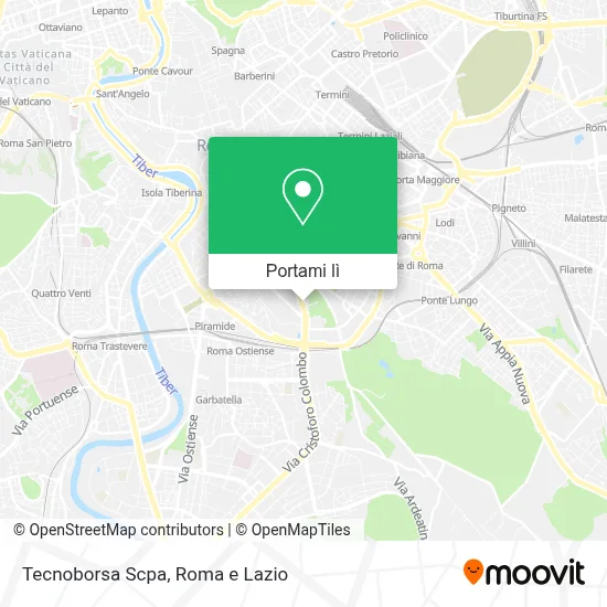 Mappa Tecnoborsa Scpa