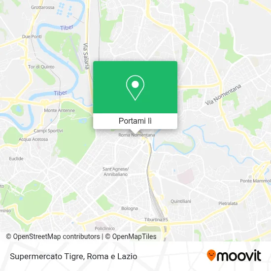 Mappa Supermercato Tigre