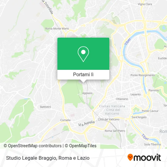 Mappa Studio Legale Braggio