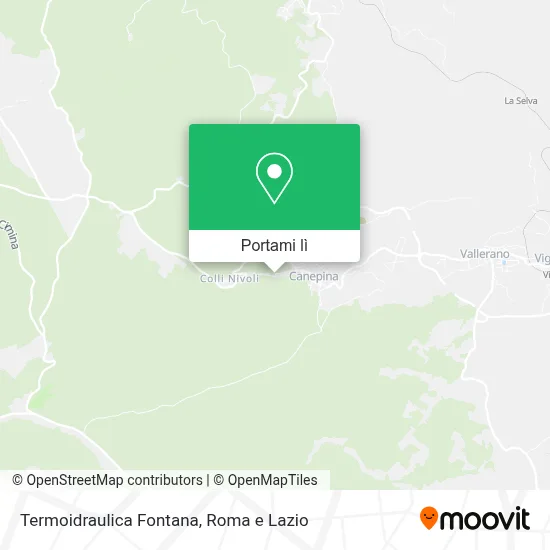 Mappa Termoidraulica Fontana
