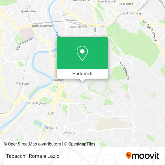 Mappa Tabacchi