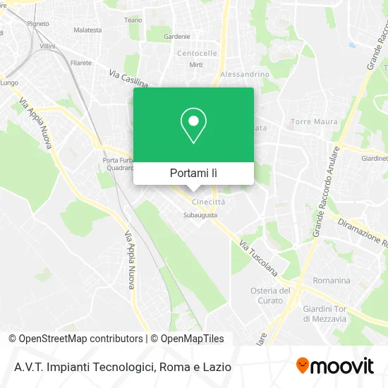 Mappa A.V.T. Impianti Tecnologici