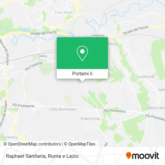 Mappa Raphael Sanitaria