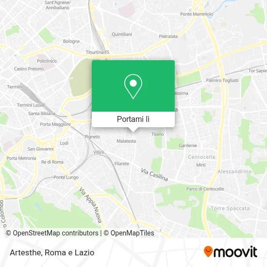 Mappa Artesthe