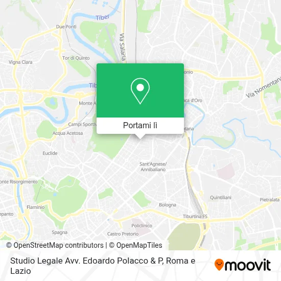 Mappa Studio Legale Avv. Edoardo Polacco & P