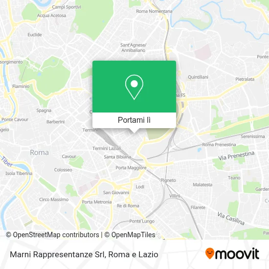 Mappa Marni Rappresentanze Srl