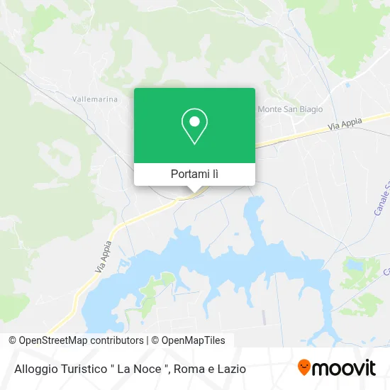 Mappa Alloggio Turistico " La Noce "