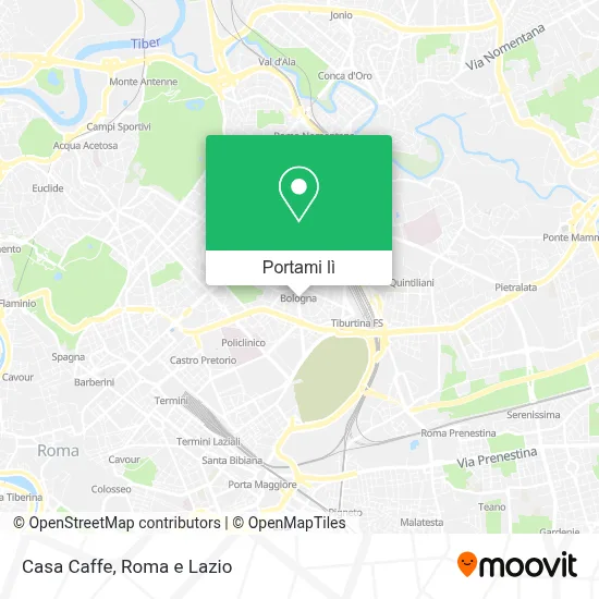 Mappa Casa Caffe