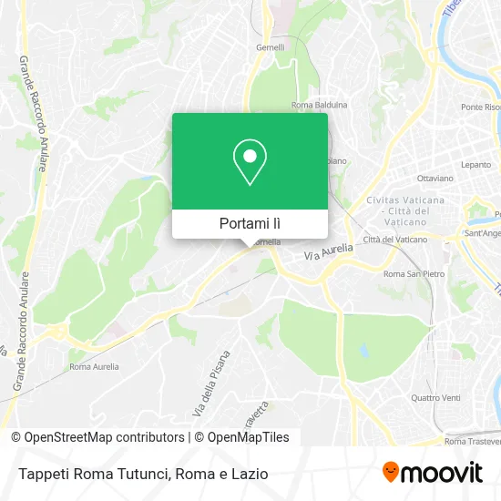 Mappa Tappeti Roma Tutunci