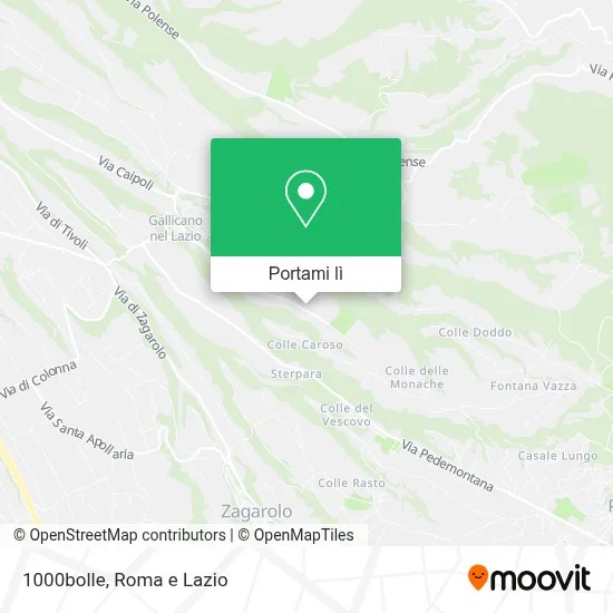 Mappa 1000bolle
