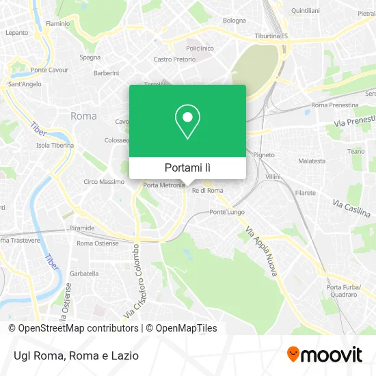 Mappa Ugl Roma