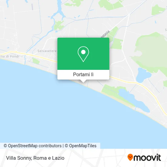 Mappa Villa Sonny