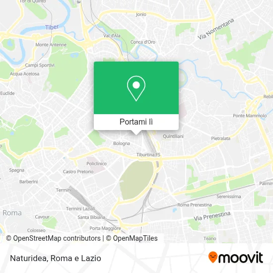Mappa Naturidea