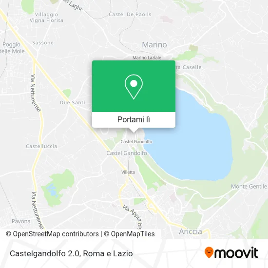 Mappa Castelgandolfo 2.0
