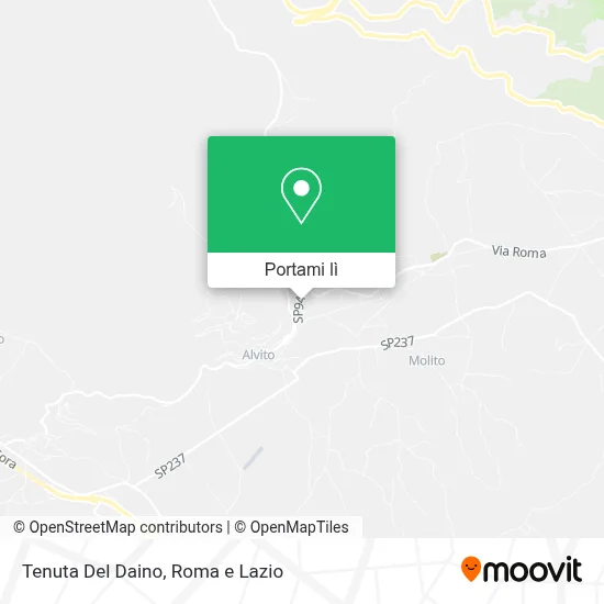 Mappa Tenuta Del Daino