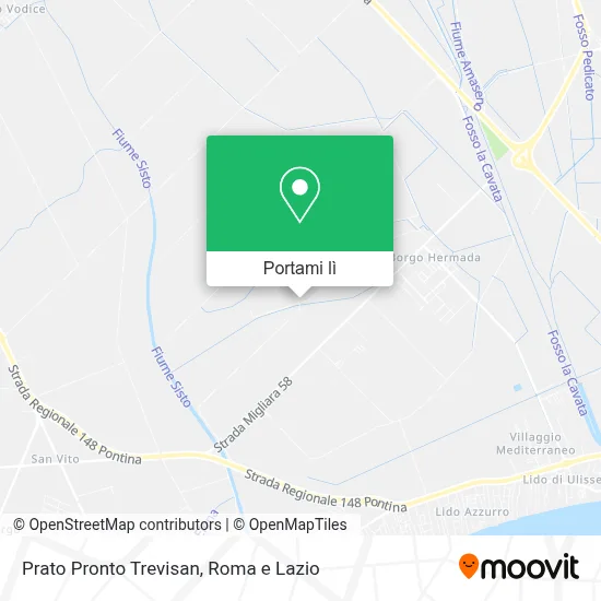 Mappa Prato Pronto Trevisan