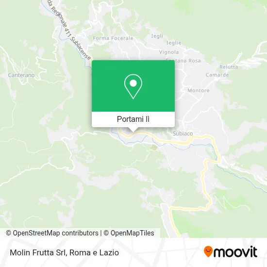 Mappa Molin Frutta Srl