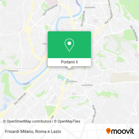 Mappa Frisardi Milano