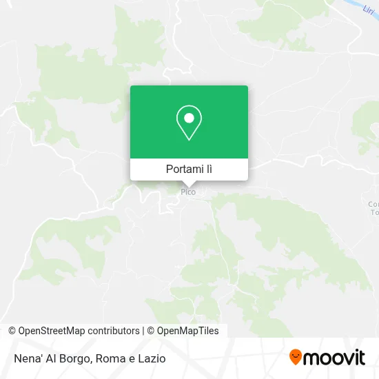 Mappa Nena' Al Borgo