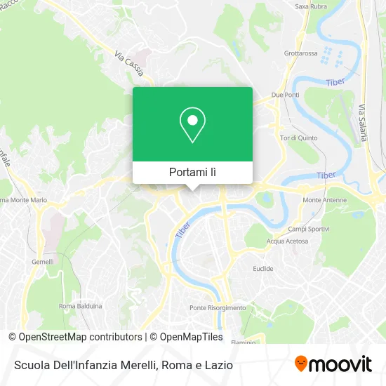 Mappa Scuola Dell'Infanzia Merelli