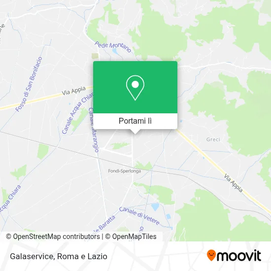 Mappa Galaservice