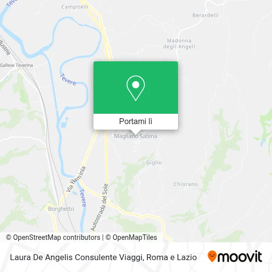 Mappa Laura De Angelis Consulente Viaggi