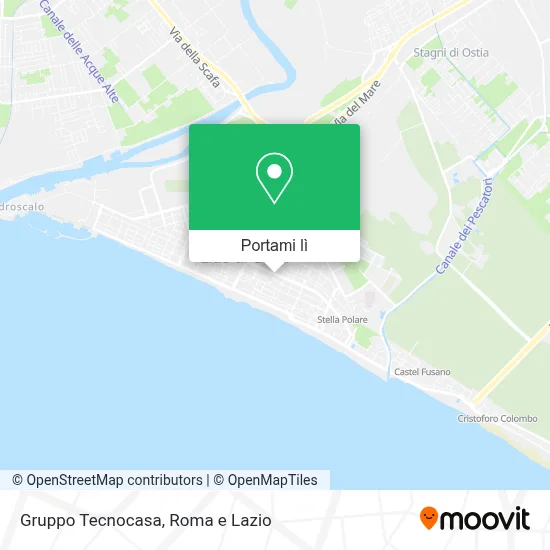 Mappa Gruppo Tecnocasa