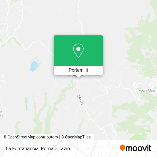 Mappa La Fontanaccia
