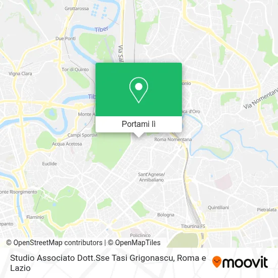 Mappa Studio Associato Dott.Sse Tasi Grigonascu