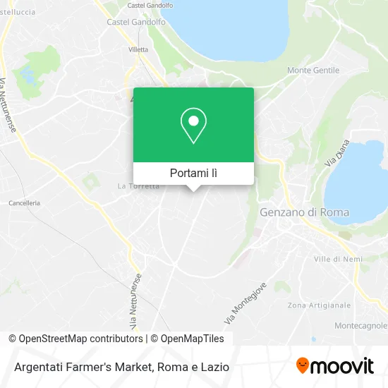 Mappa Argentati Farmer's Market