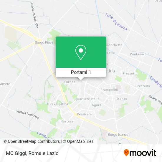 Mappa MC Giggi