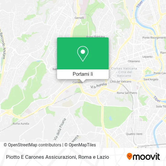 Mappa Piotto E Carones Assicurazioni