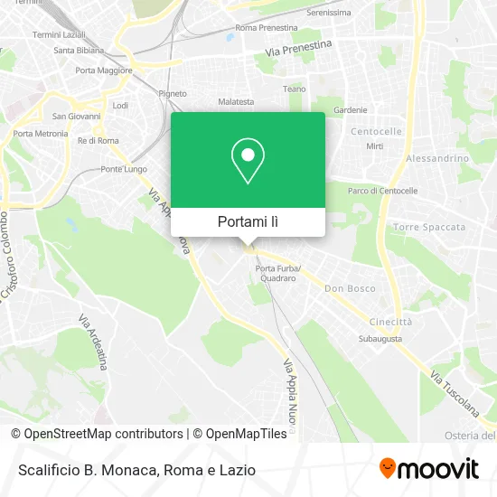 Mappa Scalificio B. Monaca