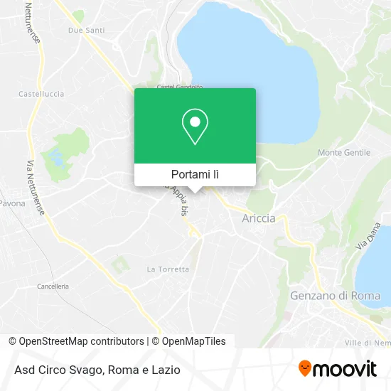 Mappa Asd Circo Svago