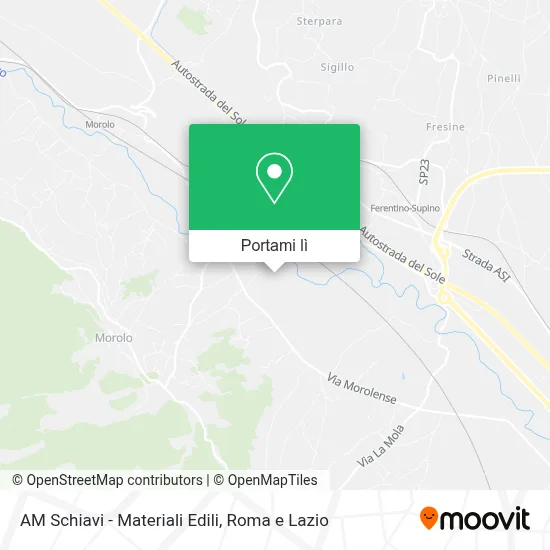 Mappa AM Schiavi - Materiali Edili