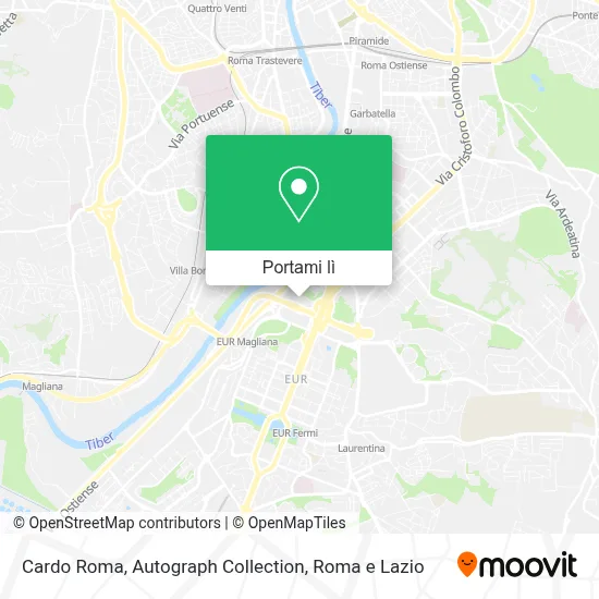 Mappa Cardo Roma, Autograph Collection