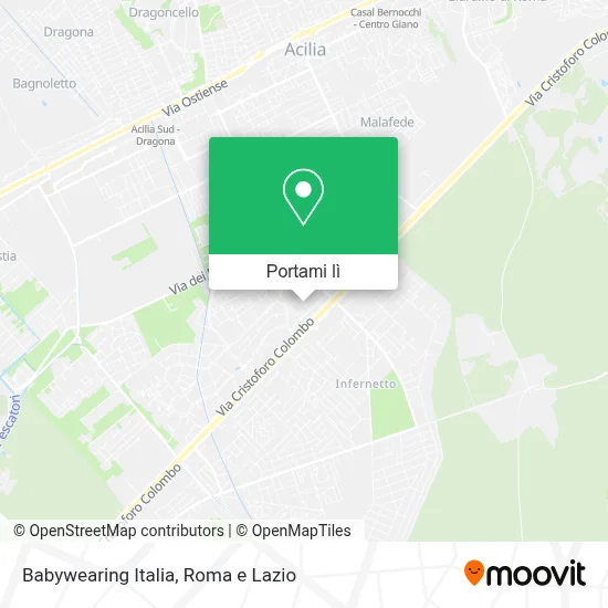 Mappa Babywearing Italia