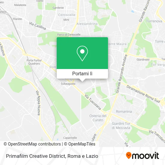 Mappa Primafilm Creative District