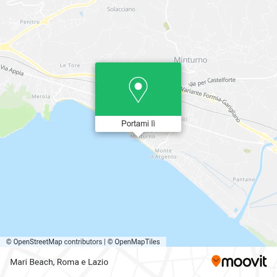 Mappa Mari Beach