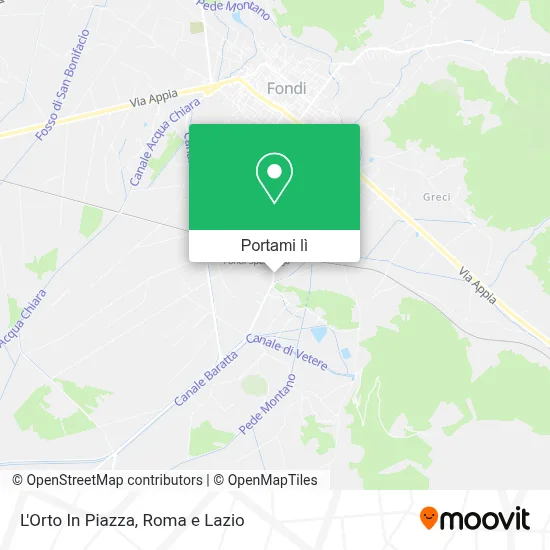 Mappa L'Orto In Piazza